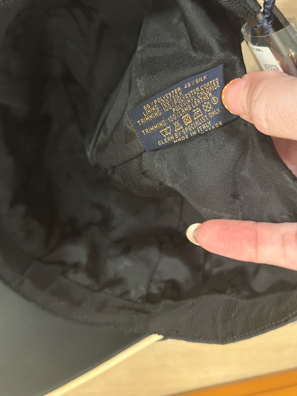 NWT Louis Vuitton Get Ready Cap in black - Picture 8 of 8